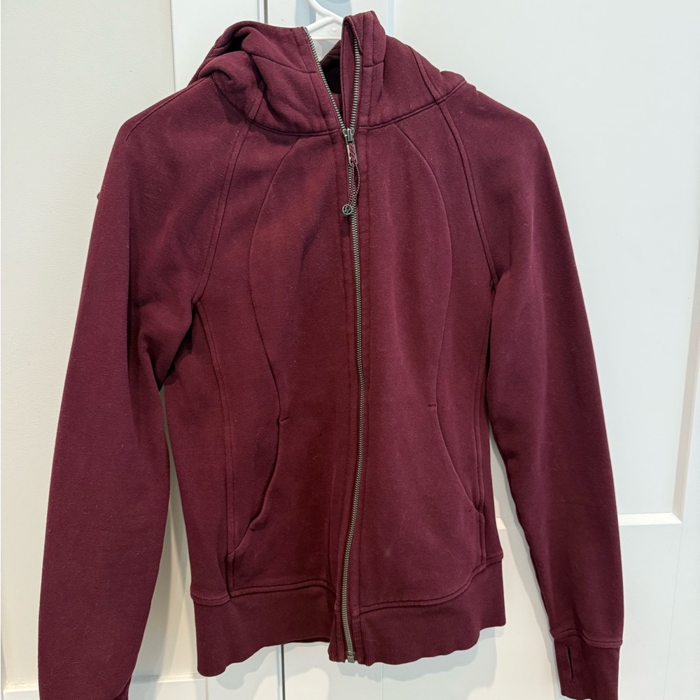 Lululemon Athletica Burgundy Hoodie